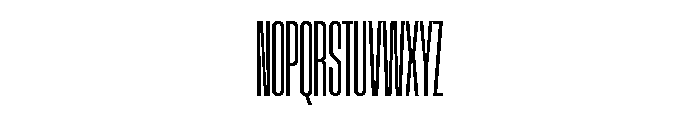 AtSlamXXCnd Regular Font UPPERCASE