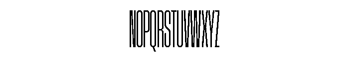 AtSlamXXCnd Retina Font UPPERCASE