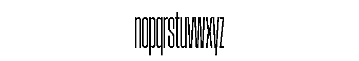 AtSlamXXCnd Retina Font LOWERCASE