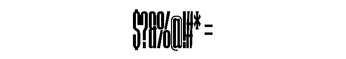 AtSlamXXCnd Semibold Font OTHER CHARS