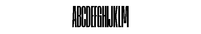 AtSlamXXCnd Semibold Font UPPERCASE