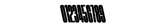 AtSlamXXCnd SuperBackslant Font OTHER CHARS