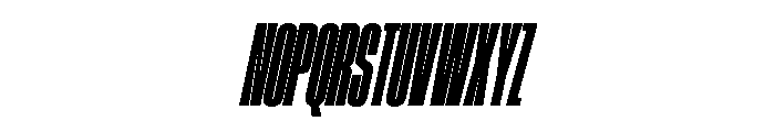 AtSlamXXCnd SuperSlanted Font UPPERCASE