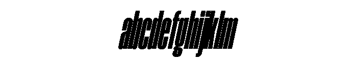 AtSlamXXCnd SuperSlanted FONT