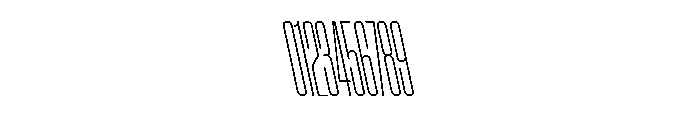 AtSlamXXCnd ThinBackslant Font OTHER CHARS