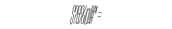 AtSlamXXCnd ThinSlanted Font OTHER CHARS