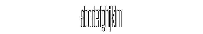 AtSlamXXCnd Thin FONT