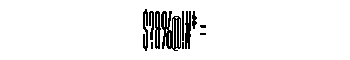 AtSlamXXXCnd Black Font OTHER CHARS