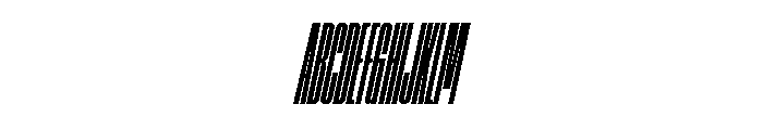 AtSlamXXXCnd BlackSlanted Font UPPERCASE