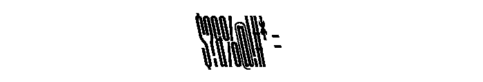 AtSlamXXXCnd BoldBackslant Font OTHER CHARS