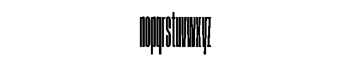 AtSlamXXXCnd Bold Font LOWERCASE