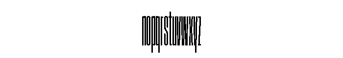 AtSlamXXXCnd Medium Font LOWERCASE