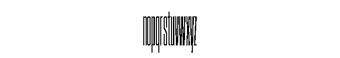 AtSlamXXXCnd Regular Font LOWERCASE
