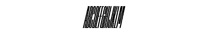 AtSlamXXXCnd SemiboldSlanted Font UPPERCASE