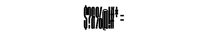 AtSlamXXXCnd Super Font OTHER CHARS