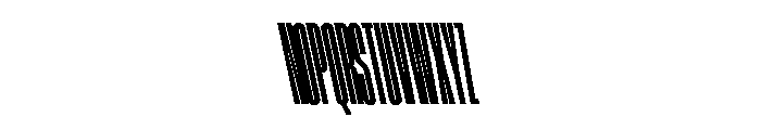 AtSlamXXXCnd SuperBackslant Font UPPERCASE