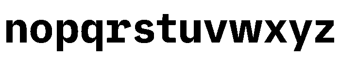 AtTextual Bold Font LOWERCASE