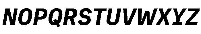 AtTextual Bolditalic Font UPPERCASE
