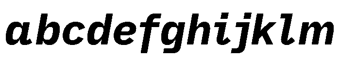 AtTextual Bolditalic FONT