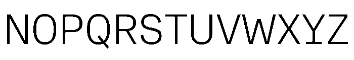 AtTextual Light Font UPPERCASE