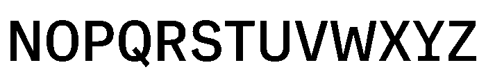 AtTextual Medium Font UPPERCASE