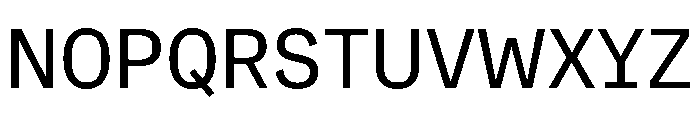 AtTextual Regular Font UPPERCASE