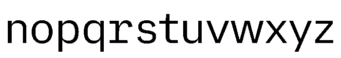AtTextual Retina Font LOWERCASE