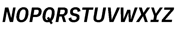 AtTextual SemiboldItalic Font UPPERCASE