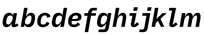 AtTextual SemiboldItalic FONT