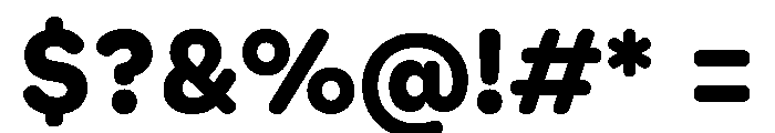 AtUmami Black Font OTHER CHARS