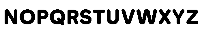 AtUmami Black Font UPPERCASE
