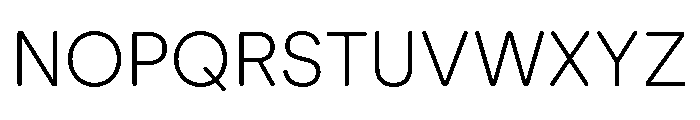AtUmami Light Font UPPERCASE