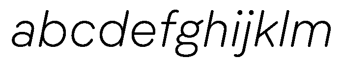 AtUmami LightItalic FONT