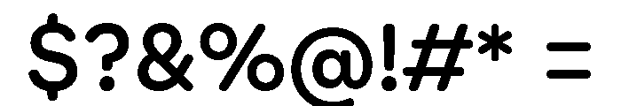 AtUmami Medium Font OTHER CHARS