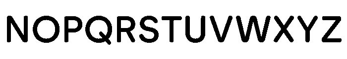AtUmami Medium Font UPPERCASE