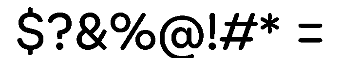 AtUmami Regular Font OTHER CHARS