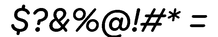AtUmami RegularItalic Font OTHER CHARS