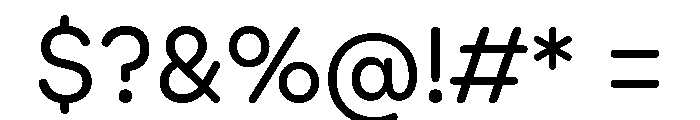 AtUmami Retina Font OTHER CHARS