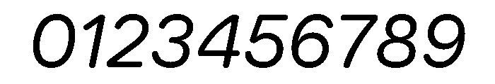 AtUmami RetinaItalic Font OTHER CHARS