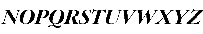 Atacama BlackContrastIta Fd7627c6 Font UPPERCASE