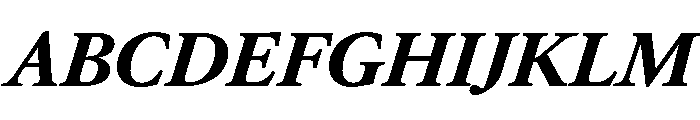 Atacama BlackItalic A415ae40 Font UPPERCASE