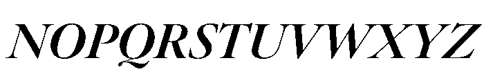Atacama BoldContrastIta 0487c276 Font UPPERCASE