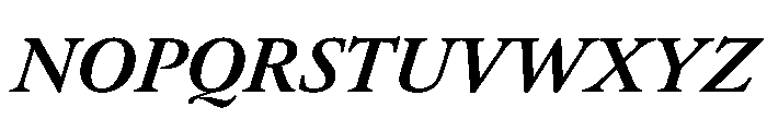 Atacama BoldItalic 17650437 Font UPPERCASE