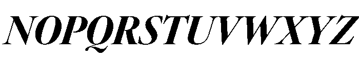 Atacama CnBlkContrastIt Aecb5790 Font UPPERCASE