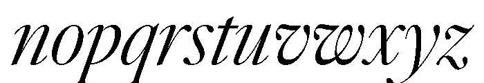 Atacama CnLtContrastIt B03e6c23 Font LOWERCASE