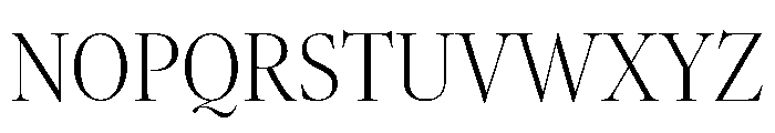 Atacama CnXLtContrast C70d2409 Font UPPERCASE