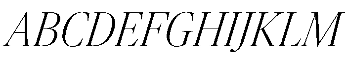 Atacama CnXLtContrastIt 708e436c Font UPPERCASE