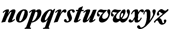 Atacama CondBlackIta 2e2f8286 Font LOWERCASE