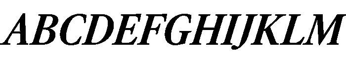 Atacama CondBoldIta 46c9ffbc Font UPPERCASE
