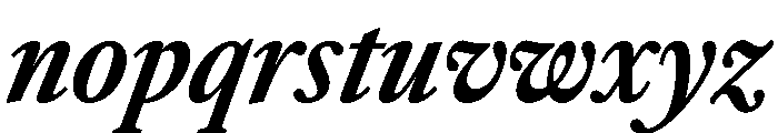 Atacama CondBoldIta 46c9ffbc Font LOWERCASE
